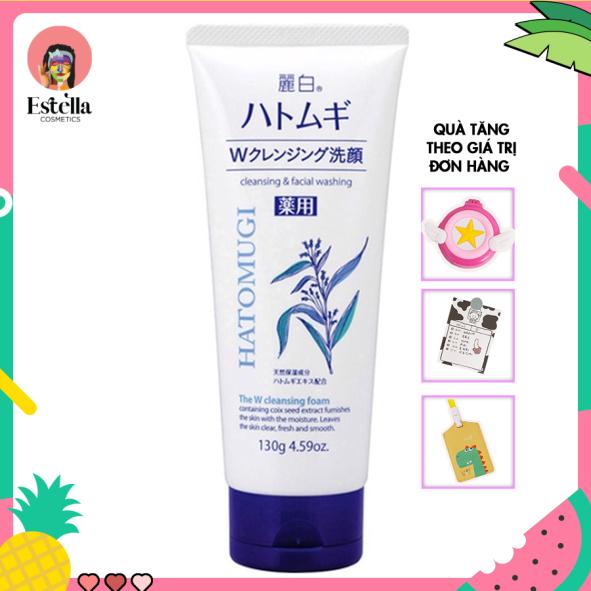 Ảnh Sữa Rửa Mặt Hatomugi The W cleasing foam 130g 2