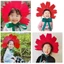 SY Ngộ nghĩnh Ảnh Đạo Cụ Sáng Tạo Hoa Hướng Dương Băng Đô Cho Bé Gái Cho Trẻ Em Ngọt Ngào Mũ Phụ Kiện Tóc Tiệc Sinh Nhật De