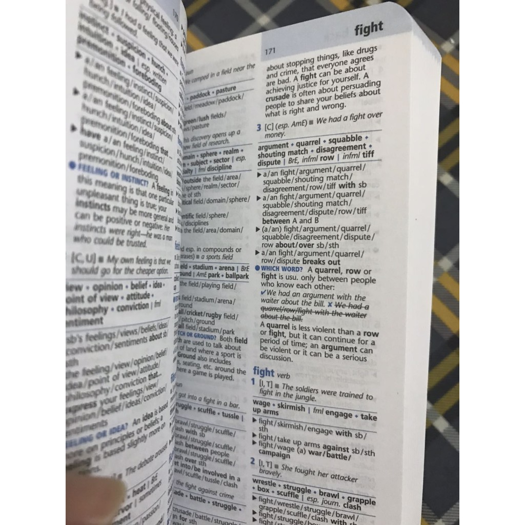 Ảnh Từ điển: Oxford Learner's Pocket Thesaurus: A Dictionary Of Synonyms For Learners Of English 1