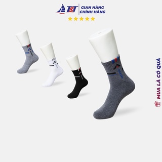 Combo 5 đôi Tất Nam cổ trung Asian T&T SOCKS - NAM 405