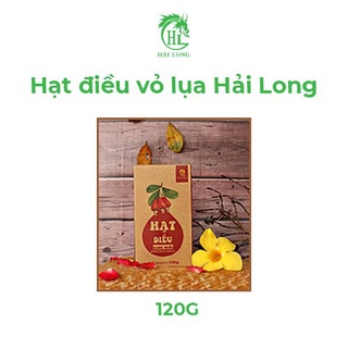 Hạt Điều Rang Muối Vỏ Lụa Hải Long 120G