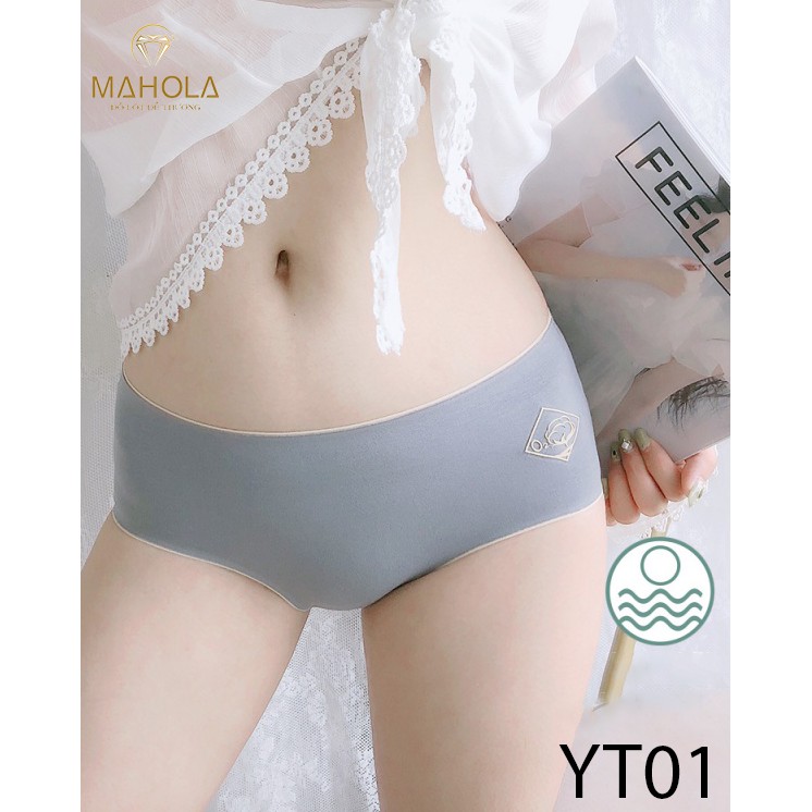 Quần lót cotton y tế lót đáy kháng khuẩn Mahola YT01