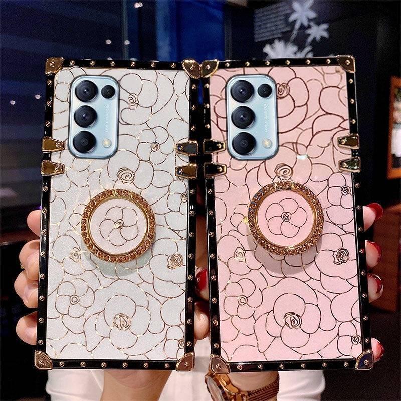 Ốp điện thoại đính đá chống sốc chất lượng cao cho OPPO Reno 6 Pro Reno 5 Pro 5Z Reno 4 Pro 4SE 4G 5G