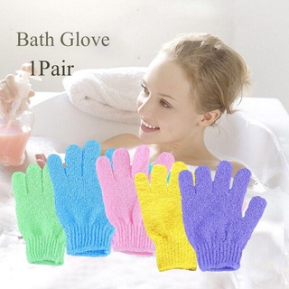 ALMA1 1 Cặp Bàn Chải Tắm Spa Sản Phẩm Phòng Tắm Massage Bọt Biển Dưỡng Ẩm Chà Rửa Da Vải