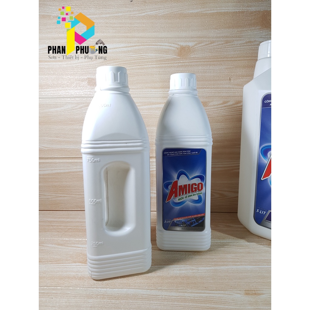 [CHÍNH HÃNG] TẨY RỬA DẦU NHỚT/ NƯỚC VỆ SINH ĐA NĂNG AMIGO TẨY DẦU NHỚT 1Lít (Có Hóa đơn VAT)