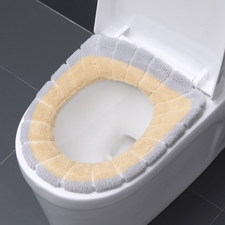 Miếng Lót Bồn Cầu Nỉ Lông Chống Lạnh 2 Màu Siêu Đẹp 88206
