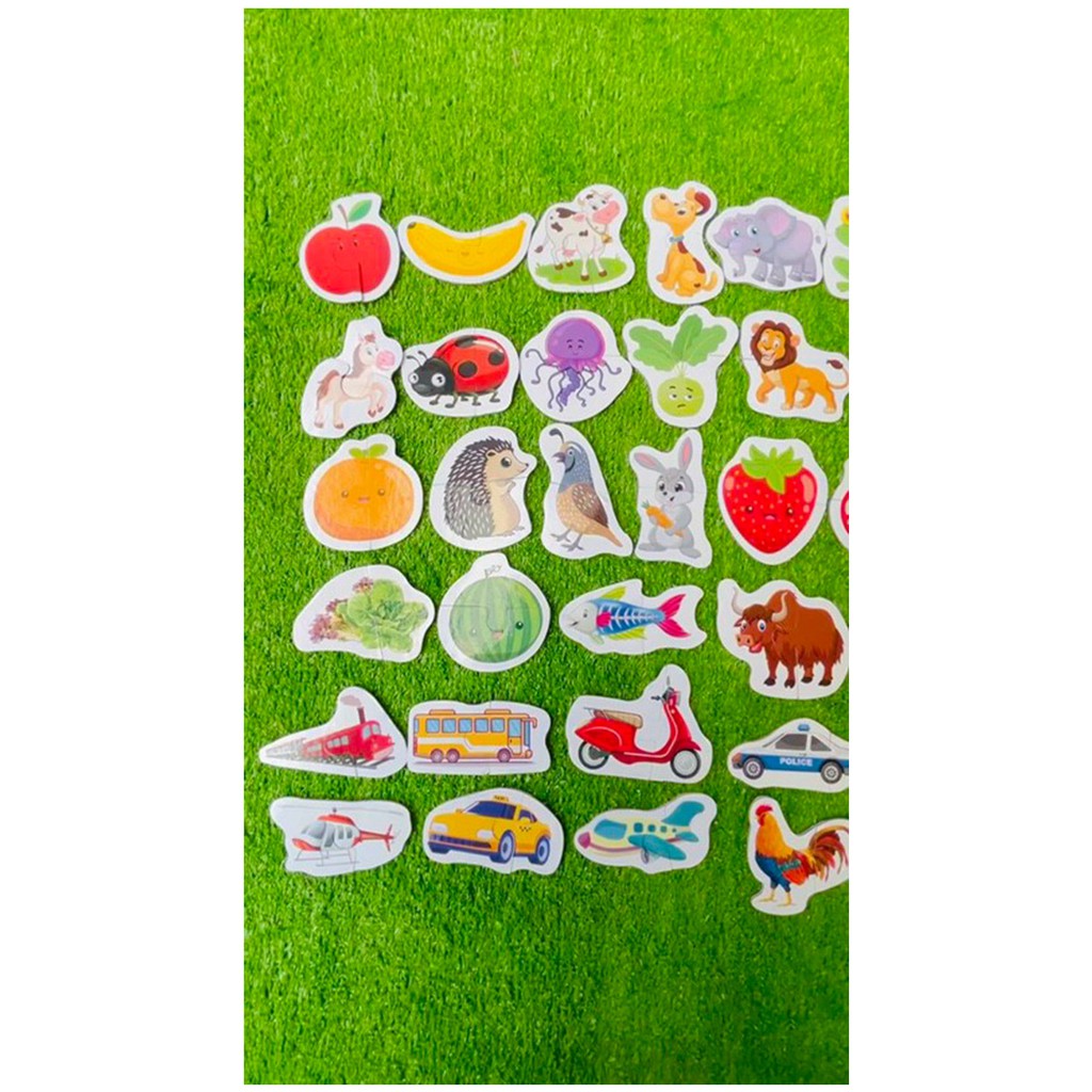 Ảnh Sách Bộ Đồ Chơi Ghép Hình Đa Năng Shape Puzze 3
