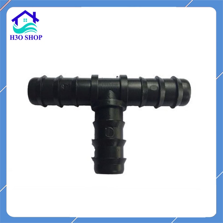 10 cái [ 10 cái ]Tê nối ống LDPE 12mm 16mm, 20mm, 25mm, tê chia ống tưới hệ thống tưới nhỏ giọt, phun sương, phun mưa