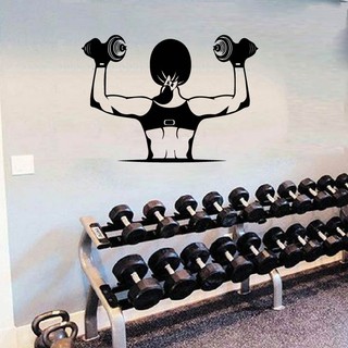 Decal Trang trí, tạo động lực cho khách hàng trong Phòng GYM, tăng doanh thu, tạo điểm nhấn (P2/8)