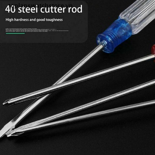 Bộ 5 tuốc nơ vít phẳng / lưỡi chéo nhỏ gọn để sửa chữa gia đình