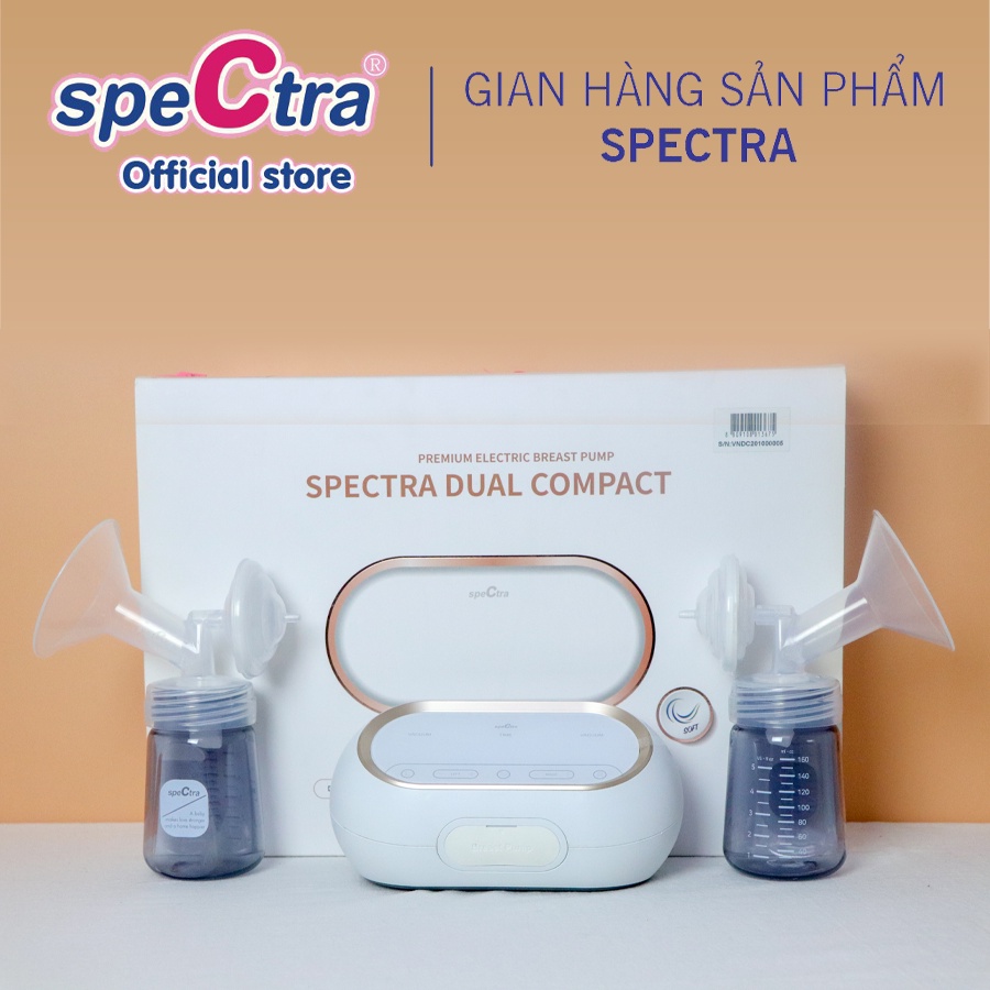 Ảnh Máy Hút Sữa Điện Đôi/Kép Spectra Dual Compact Chính Hãng (Bảo Hành 24 Tháng) 4