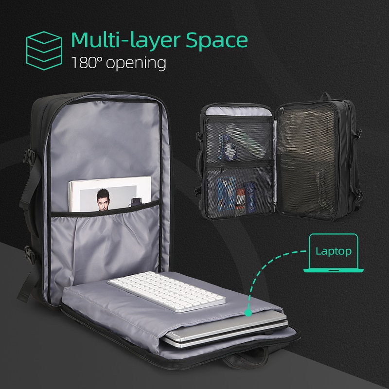 Ba Lô Mark Ryden Đựng Laptop 17 Inch Có Cổng Sạc Usb