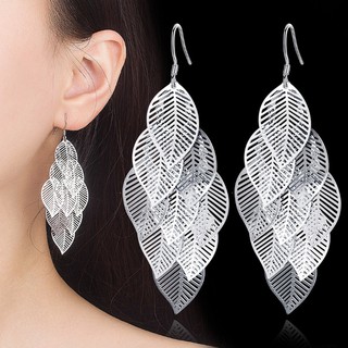 Bông tai chùm chiếc lá BHBT244