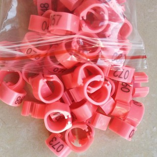 Bộ 100 Vòng Kẹp Kỹ Thuật Số 8mm Rộng 8mm No.001-100 Màu