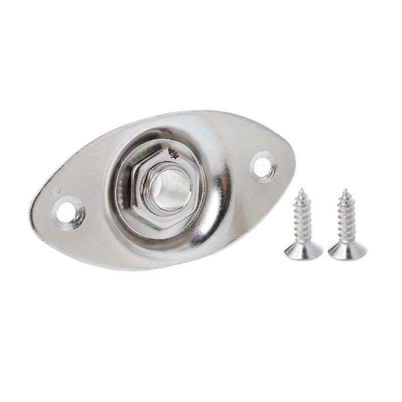 Vỏ bọc jack cắm đầu vào kèm 2 ốc vít cho đàn guitar điện