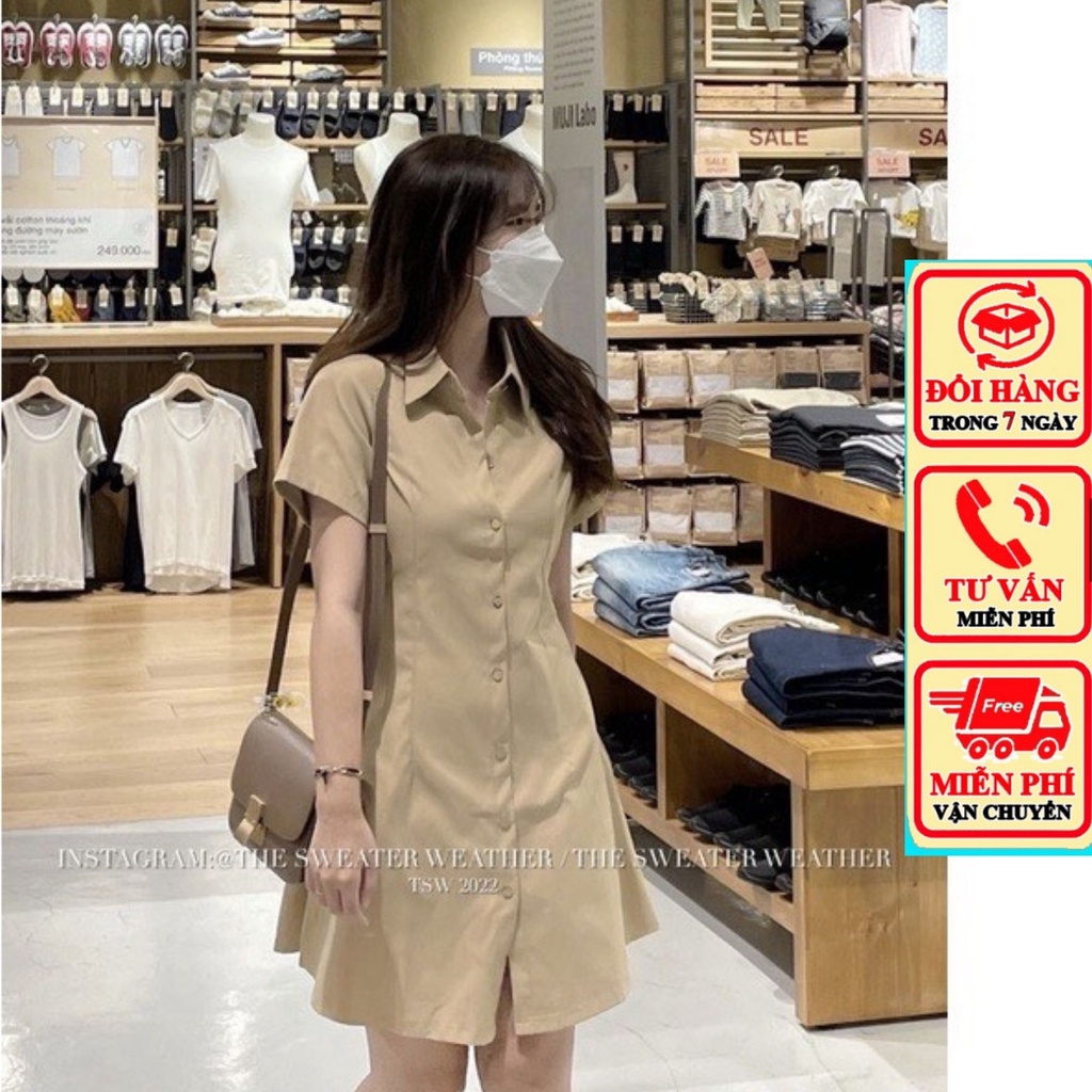 đầm sơ mi giá tốt Tháng 5, 2024 | Mua ngay | Shopee Việt Nam