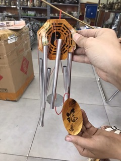 Chuông Gió Phong Thủy Hồ Lô 6 Ống vật phẩm phong thuỷ  trang trí nhà cửa