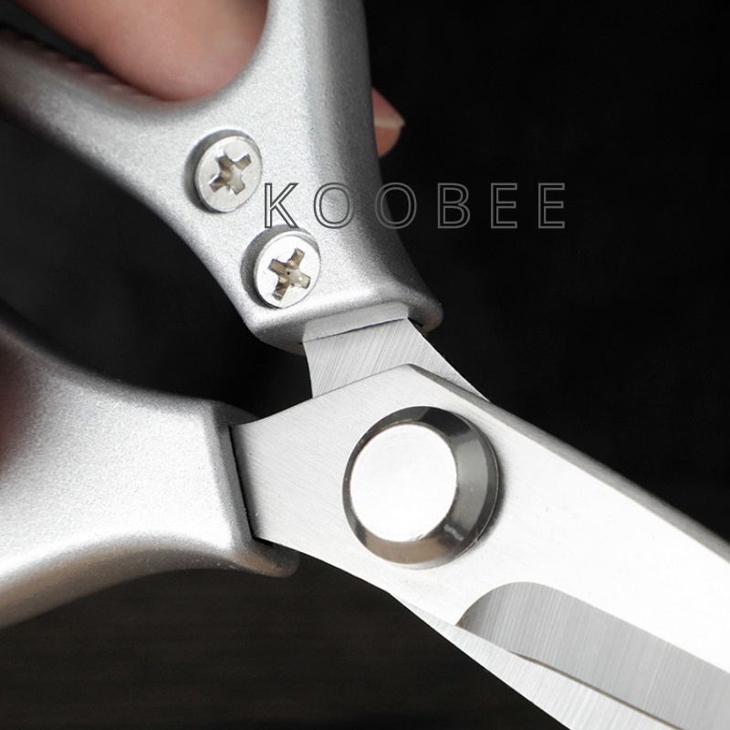 Kéo Cắt Gà Inox Cao Cấp KOOBEE – Kéo Nhà Bếp Đa Năng Siêu Sắc, Chống Gỉ, Cắt Thịt Xương Dễ Dàng (SC01)