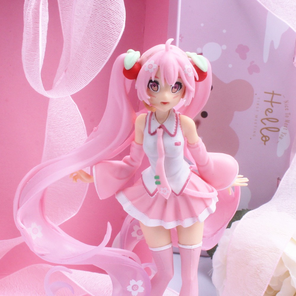 Figure Anime] Mô Hình Nhân Vật Hatsune Miku Hồng( Hỗ Trợ Gói Quà Miễn Phí)  | Shopee Việt Nam