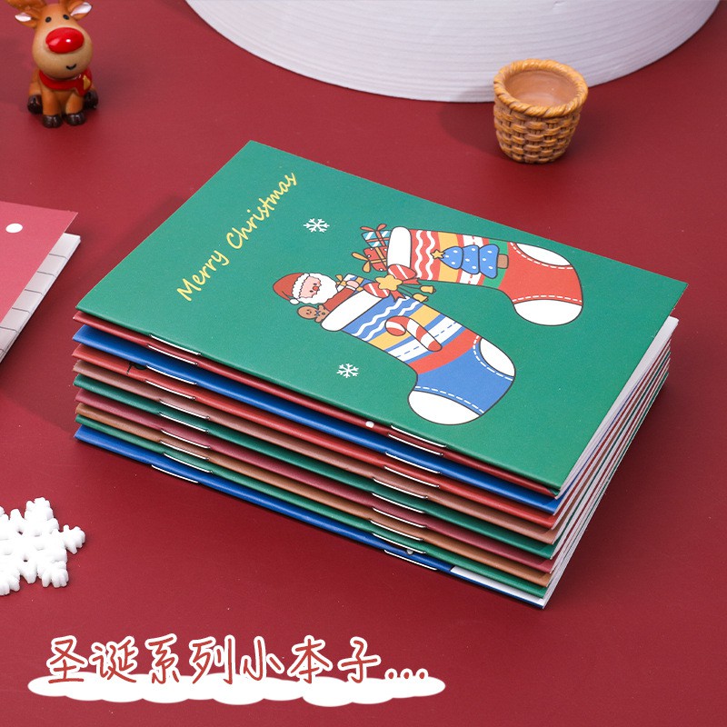 3 Sổ Vở Cầm Tay Noel Merry Christmas