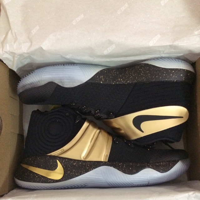 Giay bong r Nike Kyrie 2 iD black gold Shopee Vi t Nam