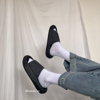 [Có sẵn size nam nữ] Basic SLIPPERS - Dép quai ngang nam nữ cao cấp Kawaii Viet Nam ( ảnh thật shop tự chụp )