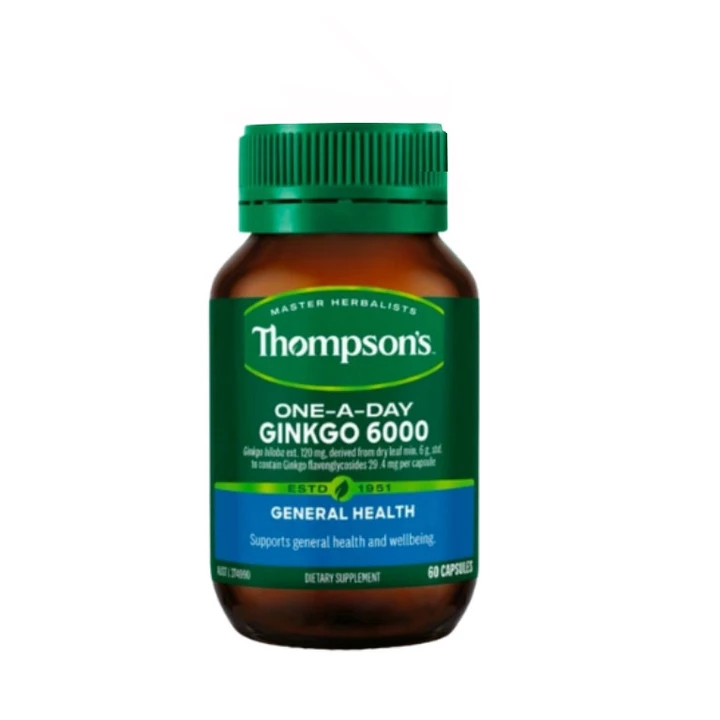 Australian Supplement Capsules Ginkgo Biloba 6000mg – 3