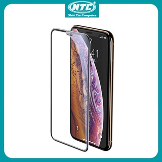 Bộ 2 miếng dán cường lực full màn hình Baseus Screen Protector cho các dòng Táo từ X đến 12 pro max + Kèm ốp viền