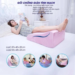 Gối Kê Chân Chống Giãn Tĩnh Mạch Được Hiệp Hội Bác Sỹ Khuyên Dùng, Hỗ Trợ Điều Trị Giãn Tĩnh Mạch Chi Dưới Hiệu Quả
