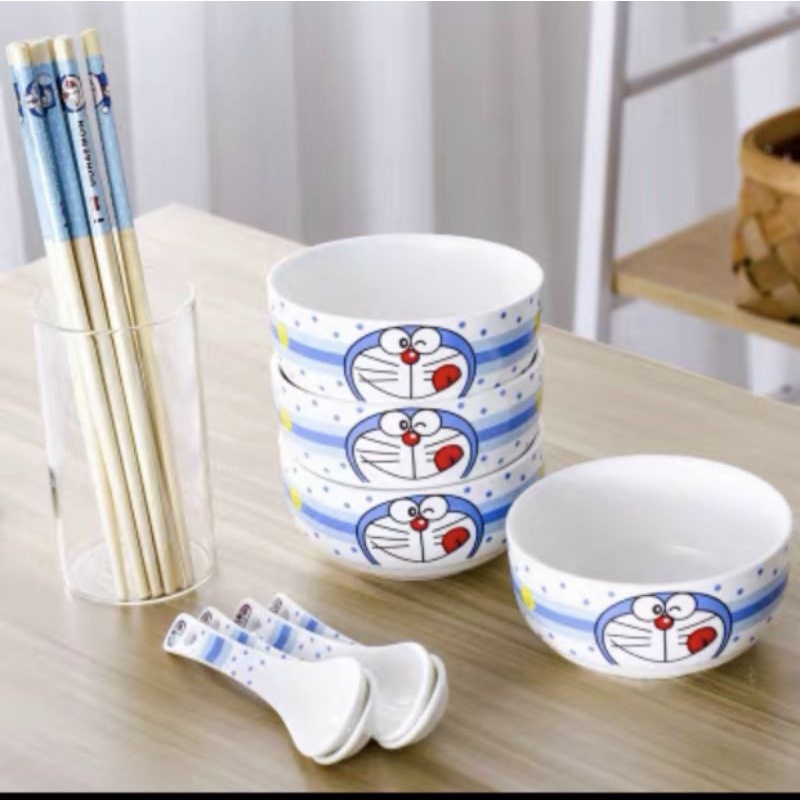 Set bát sứ đoremon | Shopee Việt Nam