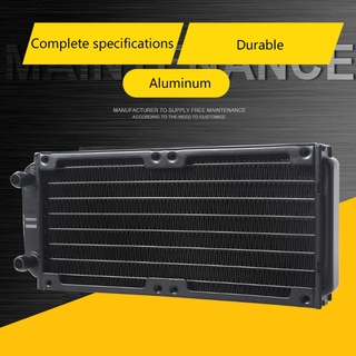 CLI PC Nhôm Tản Nhiệt Nước Làm Mát 10 Ống Trao Đổi Nhiệt Tản Nhiệt Nhanh