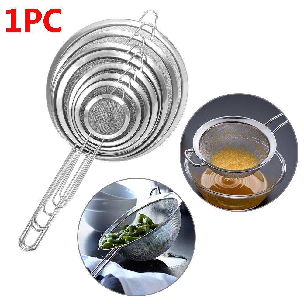 NKSFX Đường Kính 7 / 8 / 10 / 12 / 14 / 16 / 18 / 20 / 22cm Dụng Cụ Lọc Trà Rây Lọc Sifter