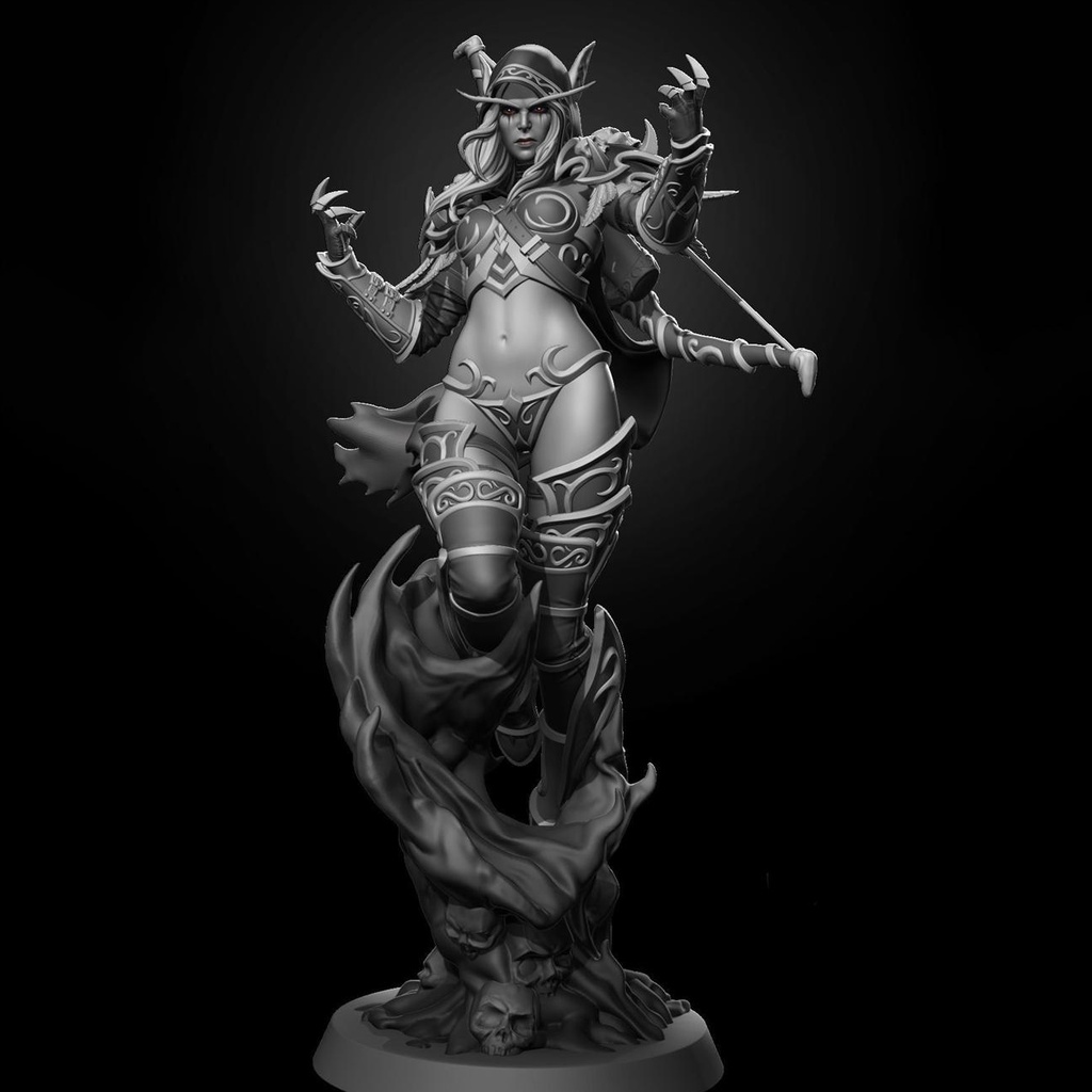 ENFILY Sylvanas Windrunner Undead Queen Anime Actionfigur World Of