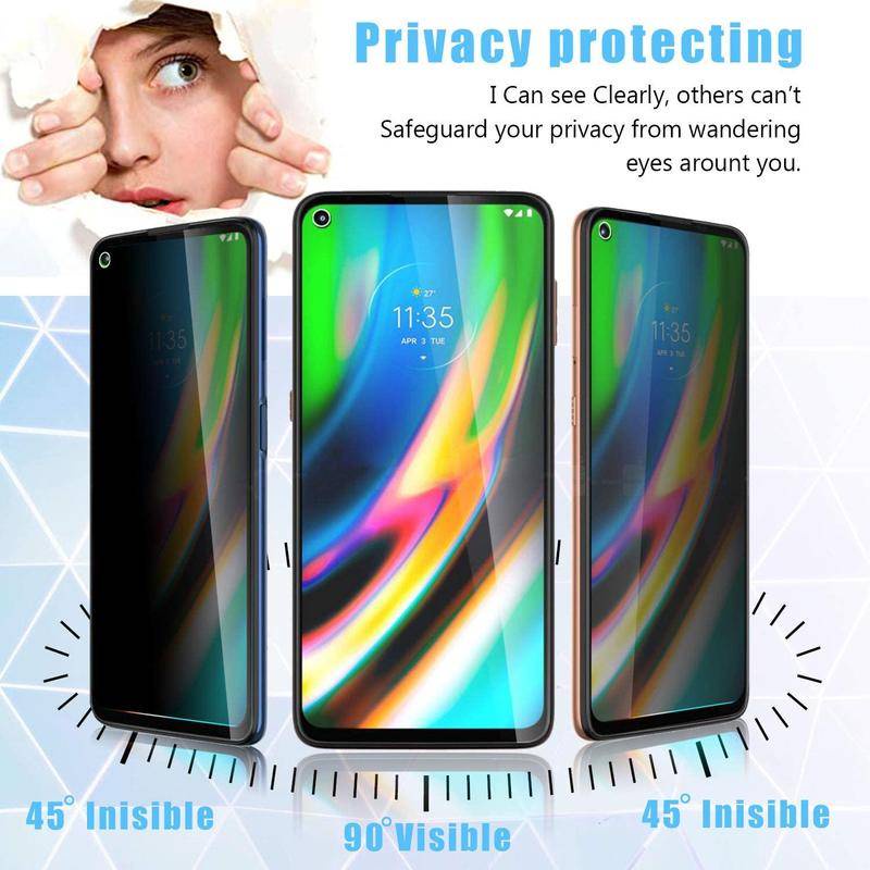 Kính Cường Lực Bảo Vệ Màn Hình Cho Xiaomi 10 10T 11 6 6X A2 8 9 9X 9T CC9 CC9e Lite SE Chống Gián Điệp Điện Thoại Đen Phim Bảo Vệ Cho Xiaomi Max 2 2 2s 3 Poco M3 X2 X3 Pro 5G