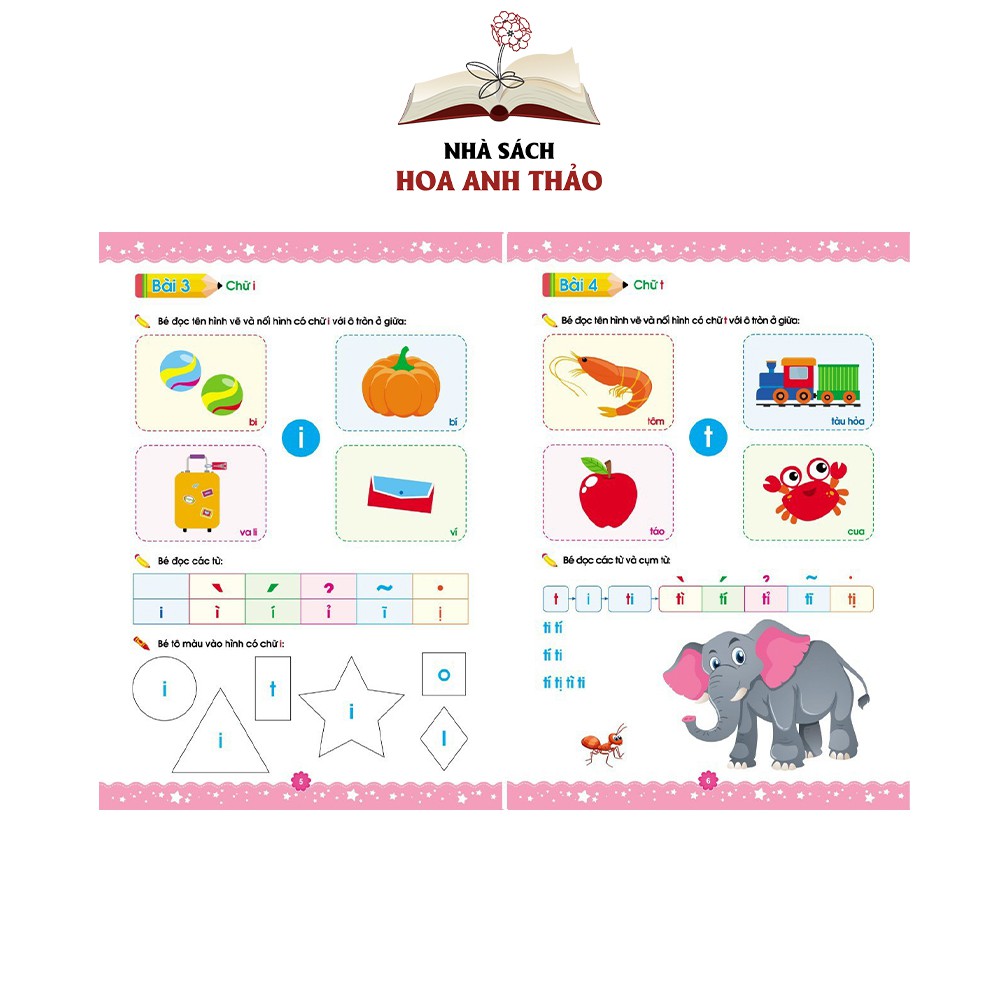 Ảnh Sách Luyện đọc hỗ trợ bé trong quá trình tập đọc 4