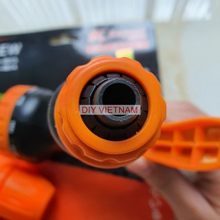 Vòi tưới cây 6 tia rửa xe hãng Kapusi Nhật Bản, Bảo hành 12 tháng, nhiều chế độ tưới