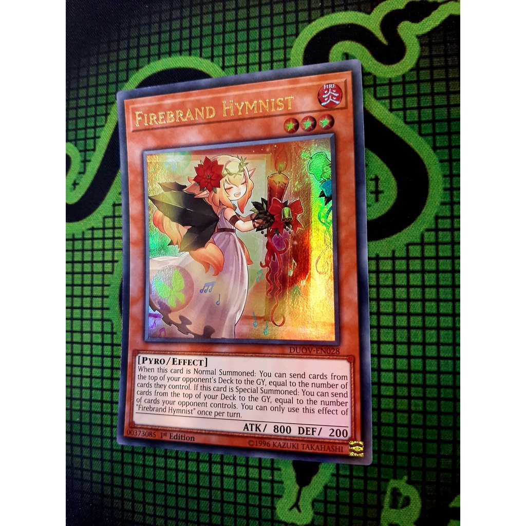 [ Đỗ Lạc Shop ] Thẻ Bài Mint90 Yugioh Monster Firebrand Hymnist - Ultra ...