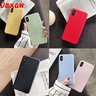 Ốp điện thoại silicon màu trơn dành cho iPhone 11 Pro Max 11 Pro 11 Xs Max XR Xs X 8 7 6s 6 Plus 5s SE 5