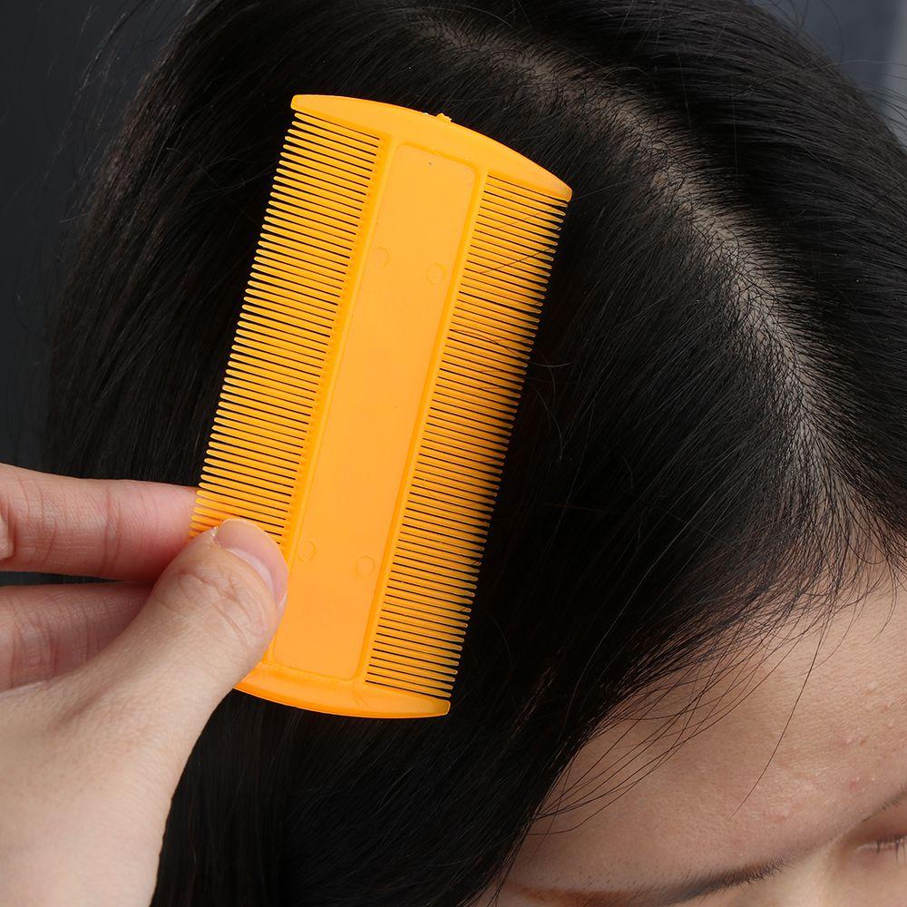 FAVORITEGOODS 2 Chiếc Lược Chấy Màu Ngẫu Nhiên Chăm Sóc Tóc Di Động Bàn Chải Làm Đẹp