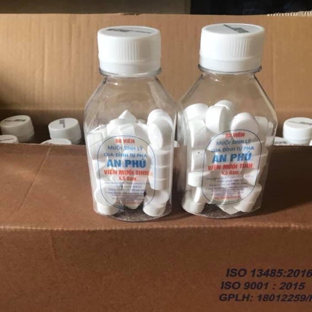 Viên muối tinh nacl lọ 50 viên | Shopee Việt Nam
