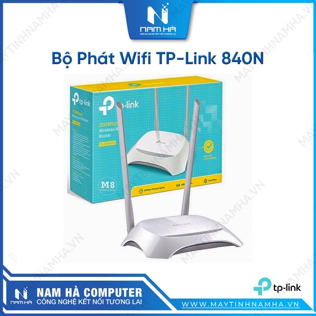 Bộ phát wifi TP-Link 840N 300Mbps Hỗ trợ chế độ Mở Rộng Sóng Hàng Chính ...