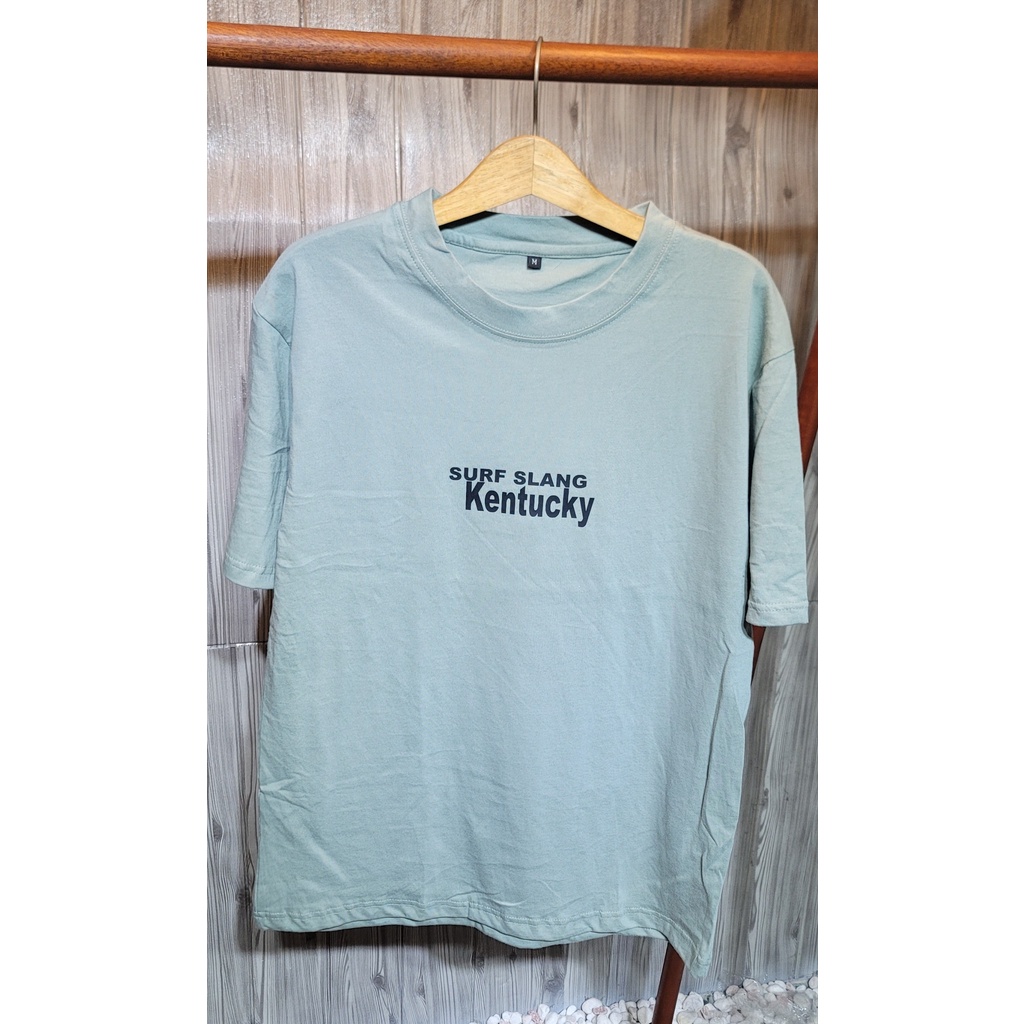 Áo thun Stee Cổ tròn KENTUCKY Localbrand ICVCVVI Unisex Menwear Cotton
