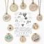 KIN DIY cho Cross Stitch Hoop Vòng Mini Thêu Vòng Tròn Bộ May Khung Cr