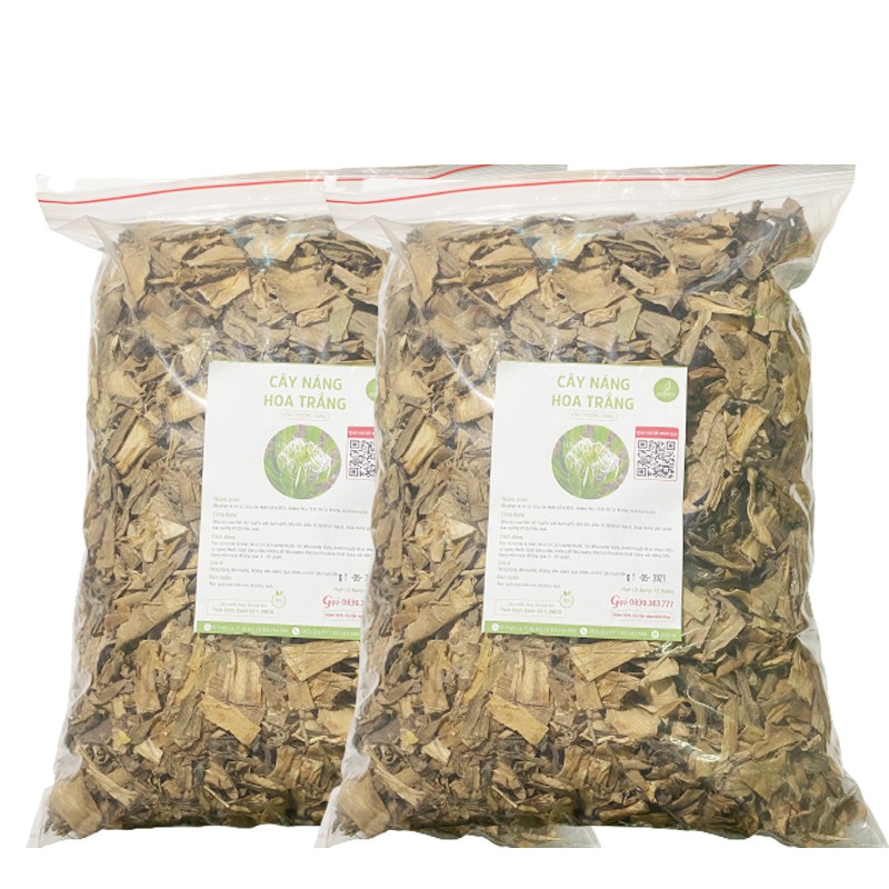 Cây náng hoa trắng khô thượng hạng JINDO 1kg
