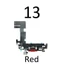 Đế sạc nguồn Cổng sạc USB Cắm có micrô Mic Cáp mềm tương thích cho IP 13 mini 13 Pro Max Thay thế các bộ phận