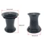 Ống loa nhựa màu đen 99x 82mm Loa siêu trầm Bass Ống đảo ngược phản xạ