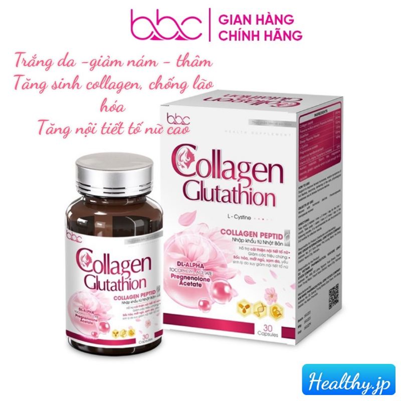 Collagen Glutathione BBC: Bí Quyết Trẻ Hóa Làn Da và Sức Khỏe