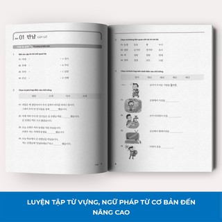 Sách - Tiếng Hàn Tổng Hợp Dành Cho Người Việt Nam - Bài Tập Sơ Cấp 2
