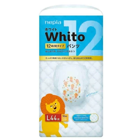 Bỉm tã quần/ dán Whito size XXL 26/XL38/XL34/L40/L44/M48/M58/S60/NB74
