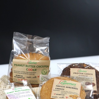 Bánh Cookie đậu gà không bột mì, thuần chay (5 cái) -Set 5 Peanut Butter Chickpea Cookie ( Vegan ,Flourless,Gluten-free)